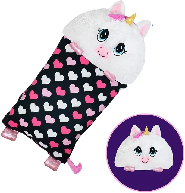 Fluffaluff Pets Peluche Cuscino 2 in 1 - 90cm Morbido