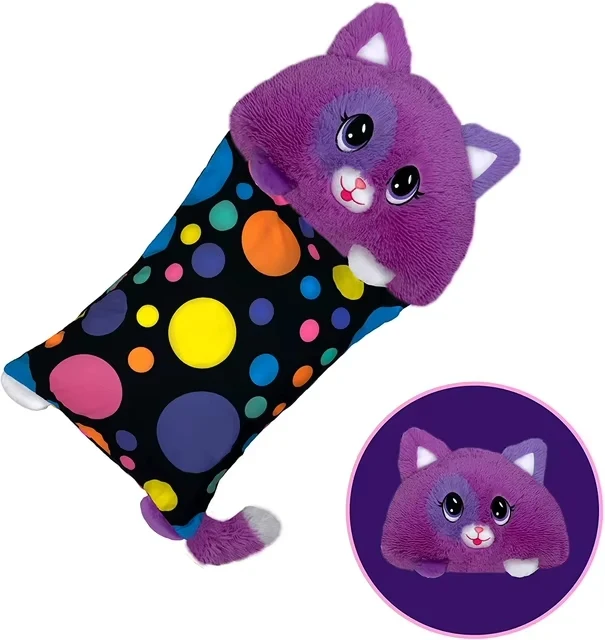 Fluffaluff Pets Peluche Cuscino 2 in 1 - 90cm Morbido