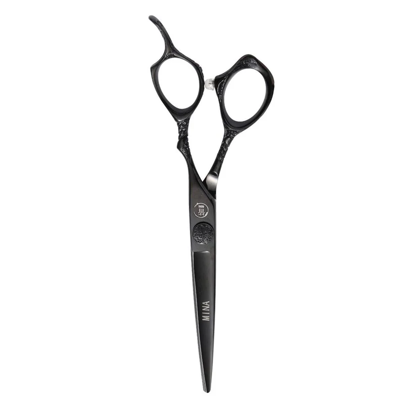 Mina Set di forbici da parrucchiere Ash Black