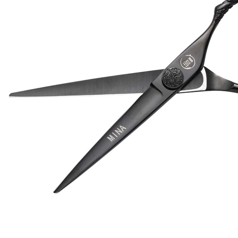 Mina Set di forbici da parrucchiere Ash Black