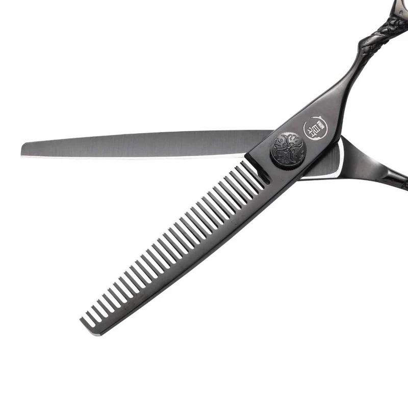 Mina Set di forbici da parrucchiere Ash Black