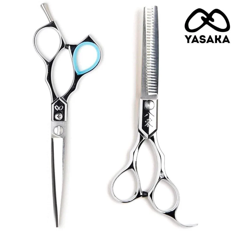 Yasaka Set di forbici da parrucchiere offset