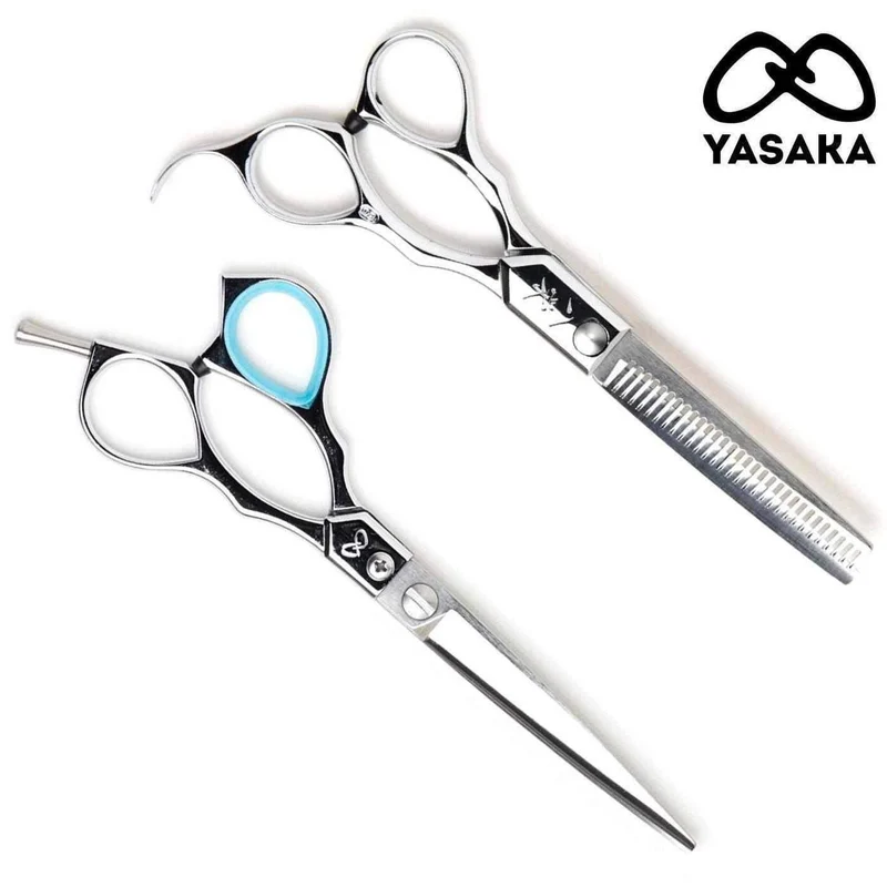 Yasaka Set di forbici da parrucchiere offset