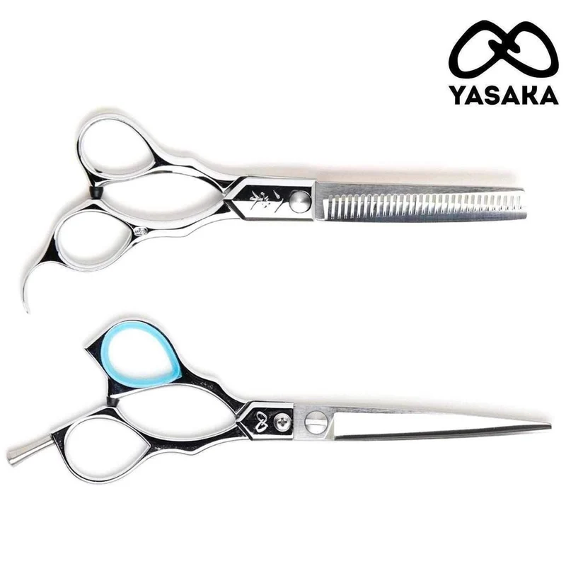 Yasaka Set di forbici da parrucchiere offset