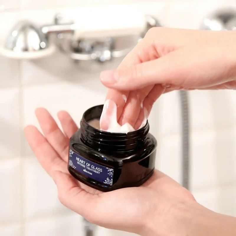 Davines Heart of Glass Intense Treatment 150ml – Maschera Intensiva Rinforzante per Capelli Biondi