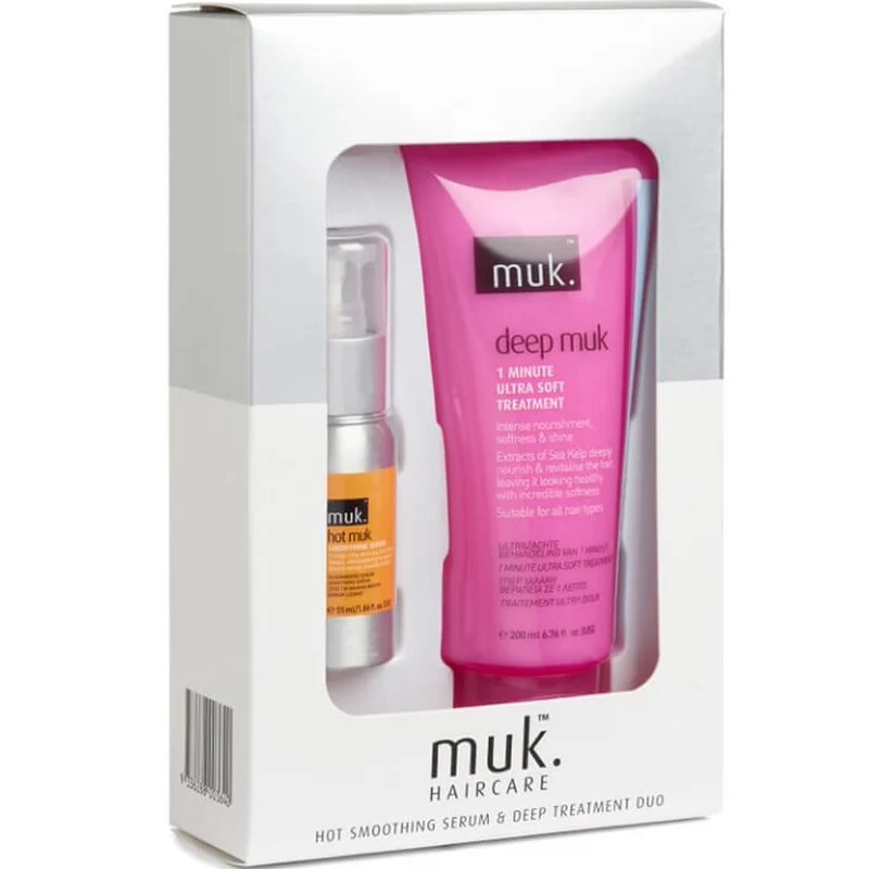 Hot Muk Smoothing Serum & Deep Muk Ultra Soft 1 Minute Treatment Duo Pack