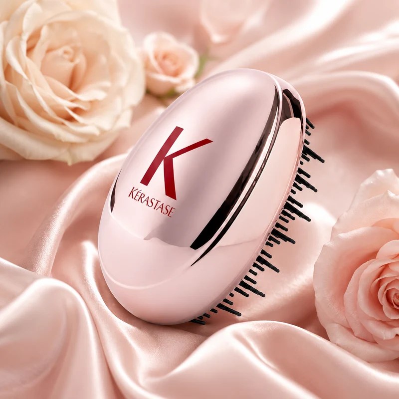 K-Brush Kérastase Edizione Limitata – Spazzola Districante Portatile Professionale per Capelli