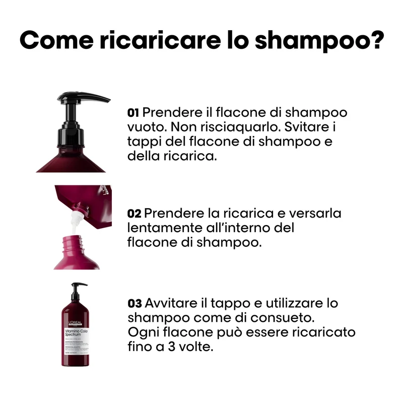 L’Oréal Professionnel Vitamino Color Spectrum Shampoo Refill 1000ml