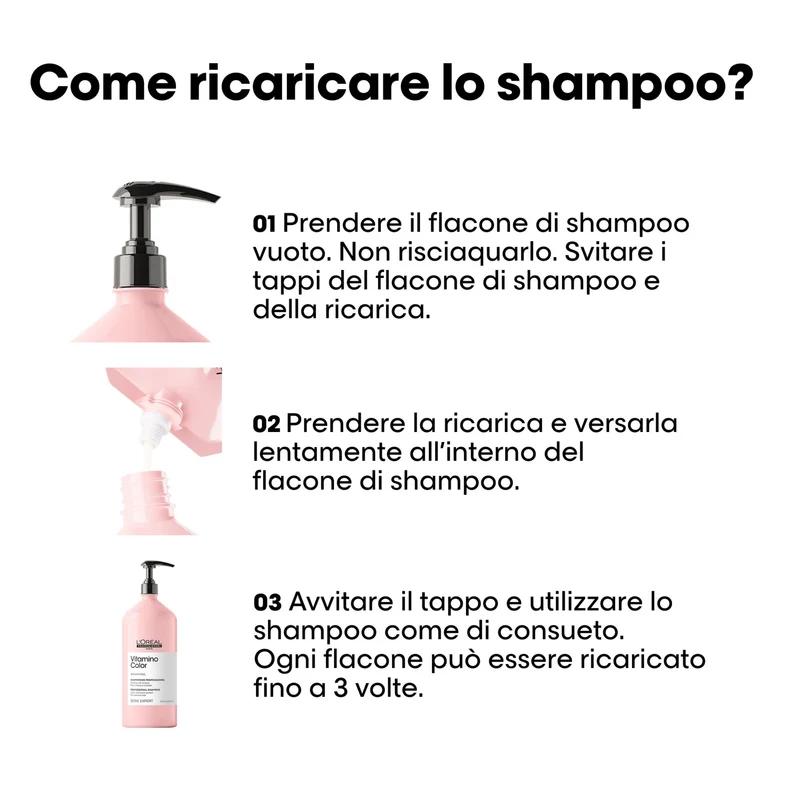 L’Oréal Professionnel Vitamino Color Shampoo Refill 1000ml