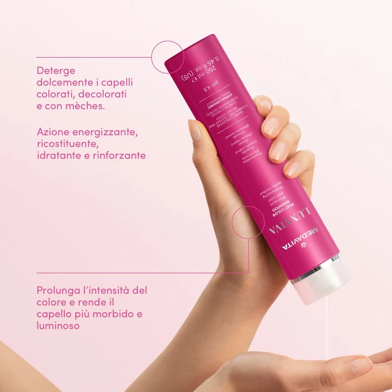 Luxviva Shampoo Acidificante Post Color Shampoo Post Color Acidificante