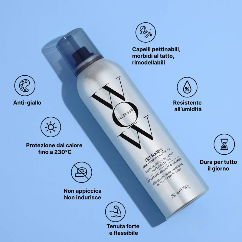Color Wow Cult Favorite Firm + Flexible Hairspray 250ml - Lacca Leggera