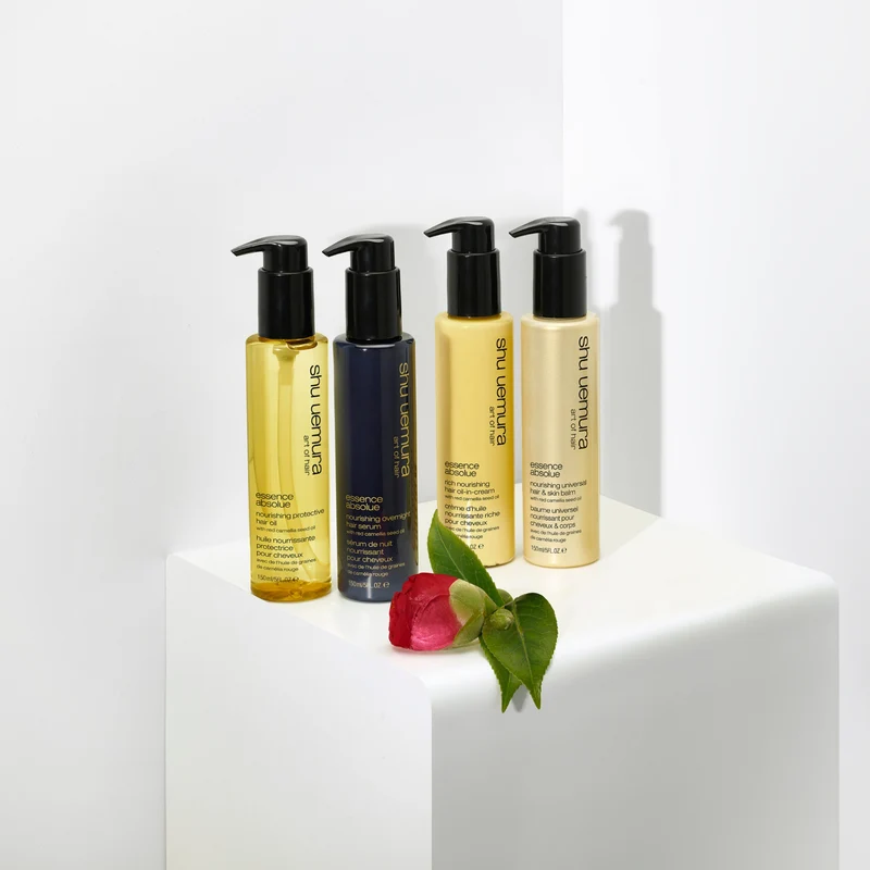 Shu Uemura Essence Absolue Rich Nourishing Hair Oil In Cream 150ml per Capelli Molto Secchi e Crespi