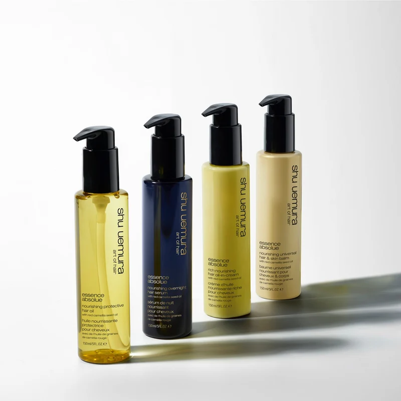 Shu Uemura Essence Absolue Rich Nourishing Hair Oil In Cream 150ml per Capelli Molto Secchi e Crespi