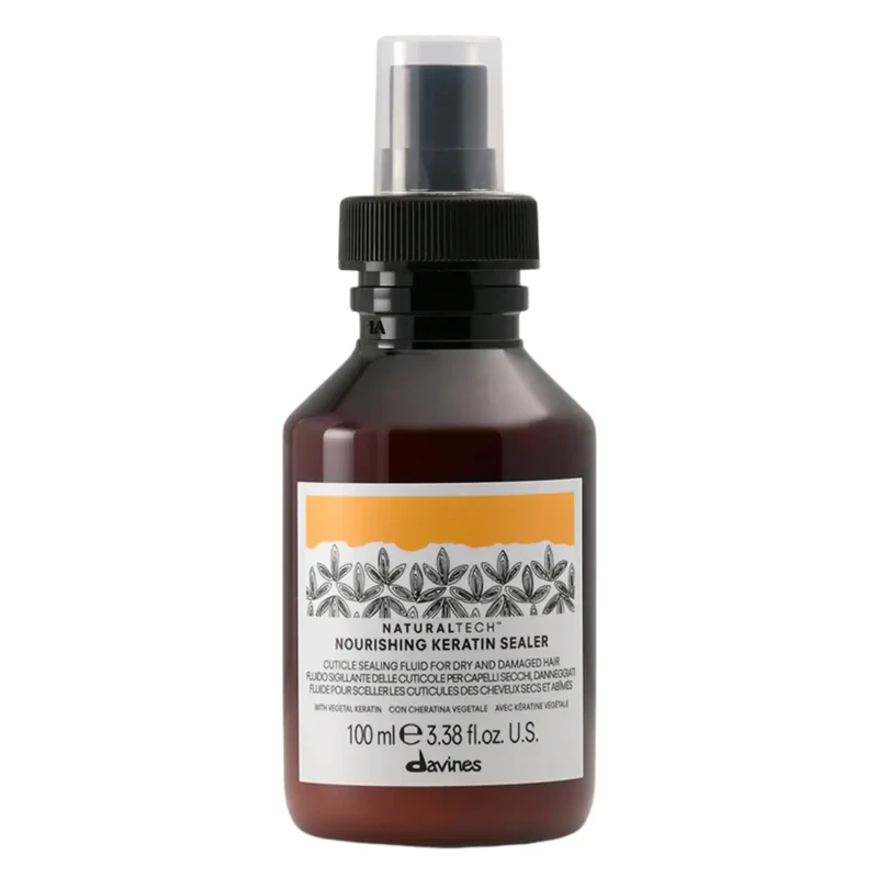 Davines Nourishing Keratin Sealer 100ml fluido anticrespo per capelli secchi