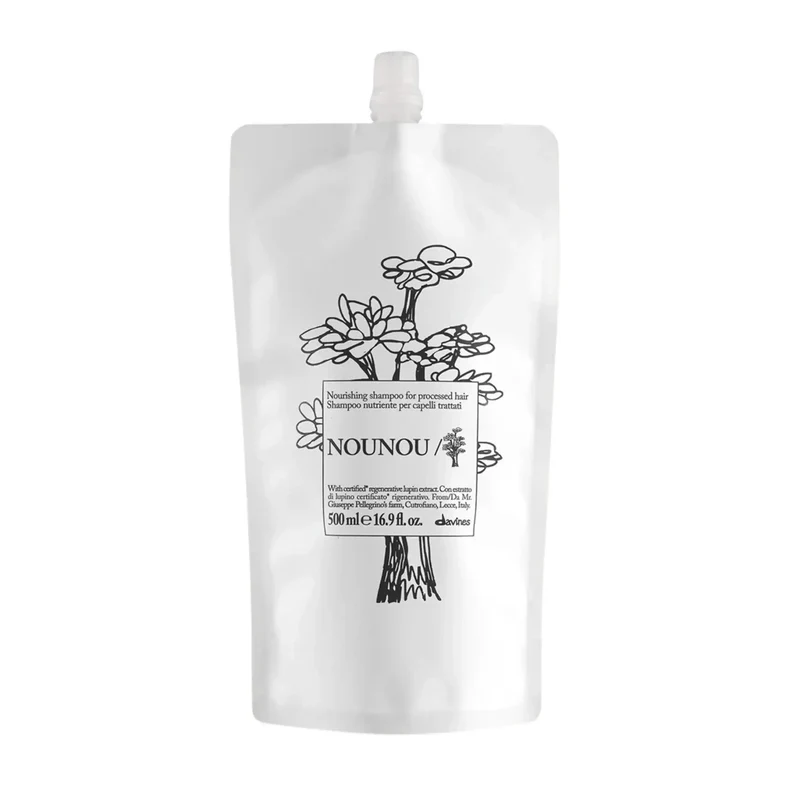 Davines Nounou Shampoo 250ml per Capelli Decolorati o Danneggiati dal colore