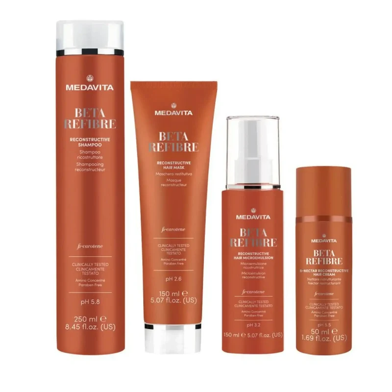 Medavita B-refibre Microemulsione ricostruttrice 150ml - Trattamento per capelli danneggiati