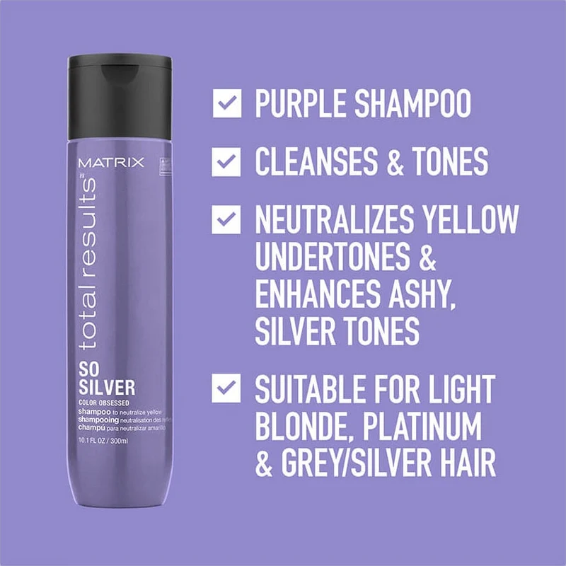 Total Results Silver Shampoo 300ml