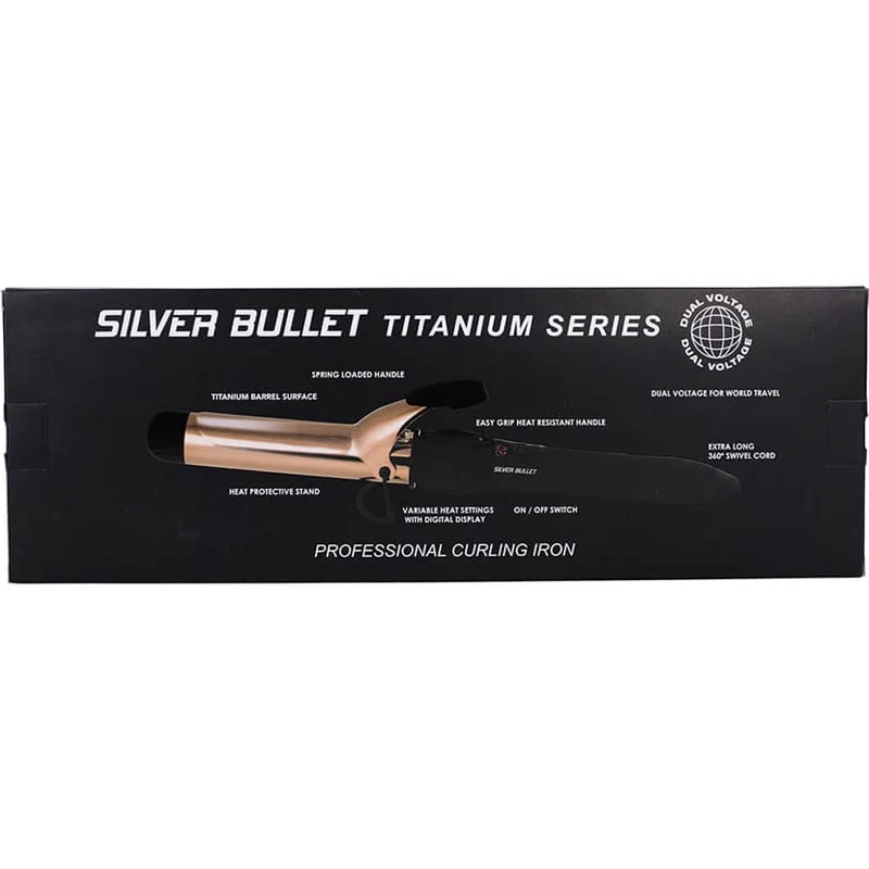 Fastlane Rose Gold 25Mm Titanium Curling Iron