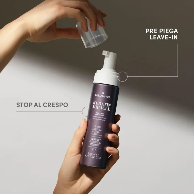 Medavita Kit Keratin Miracle: Routine Completa Anti-Crespo con Cheratina