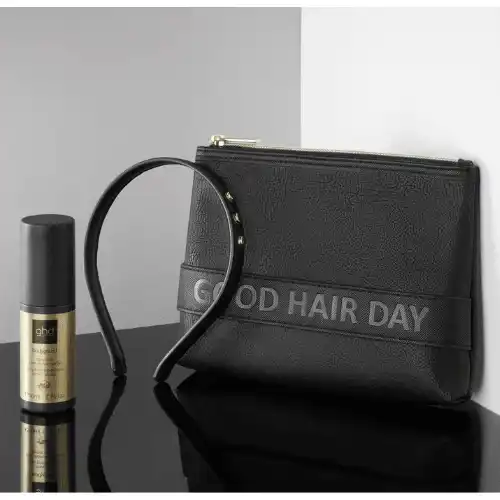 GHD Gift Set - Bodyguard Spray Termoprotettore 50ml , Cerchietto Glam e Borsa
