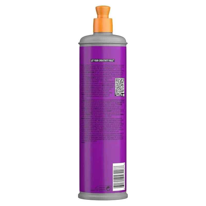 TIGI Bed Head Serial Blonde Shampoo 600ml – Shampoo Riparatore per Capelli Biondi Danneggiati