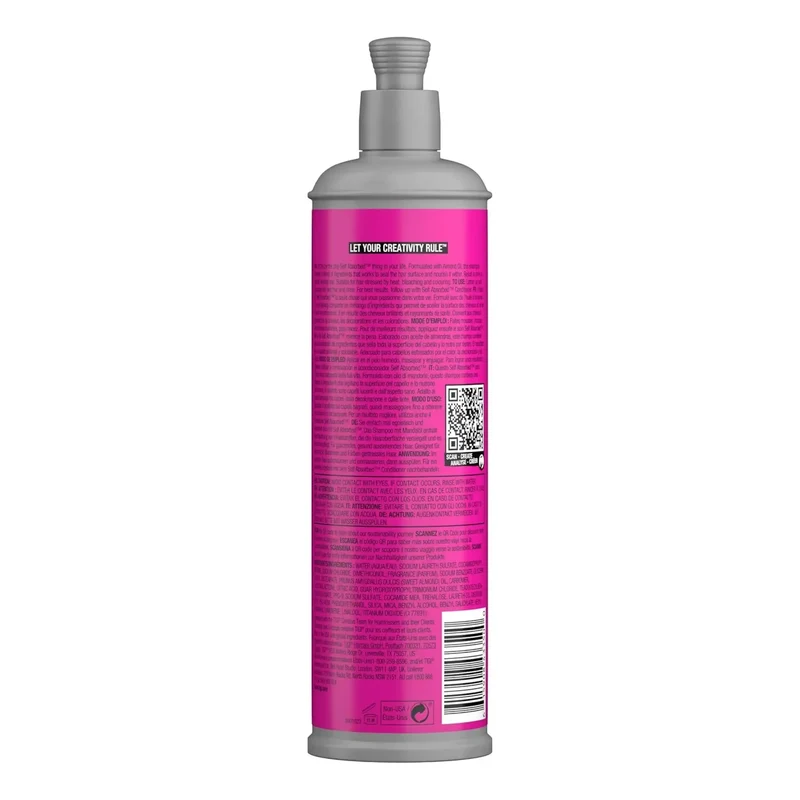 TIGI Bed Head Self Absorbed Mega Nutrient Shampoo 400ml – per Capelli Secchi e Danneggiati