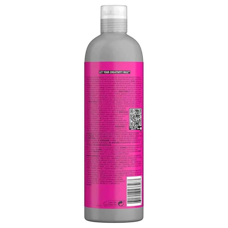 TIGI Bed Head Self Absorbed Mega Nutrient Balsamo 750ml – Balsamo Nutriente per Capelli Secchi e Danneggiati