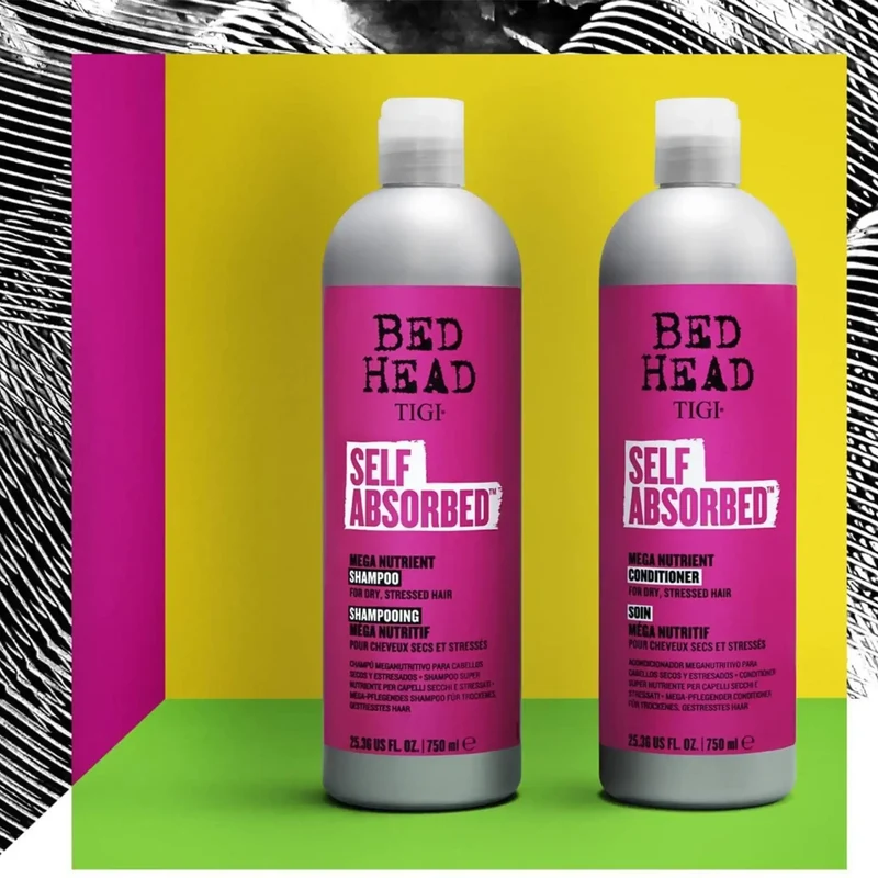 TIGI Bed Head Self Absorbed Mega Nutrient Balsamo 750ml – Balsamo Nutriente per Capelli Secchi e Danneggiati