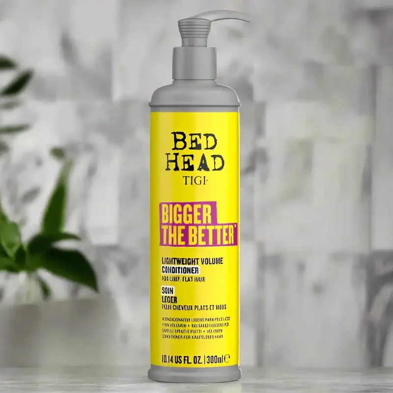 TIGI Bed Head Bigger The Better Volume Conditioner 300ml | Balsamo Leggero per Capelli Fini