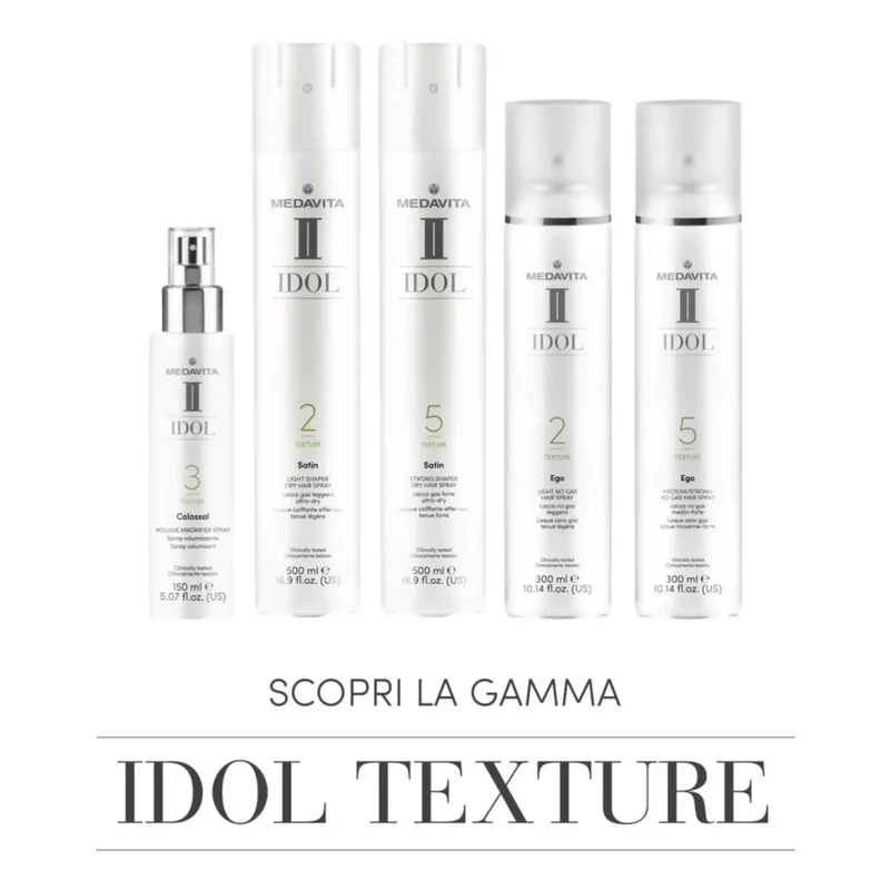Medavita Idol Texture Satin Lacca Gas Forte Ultra-Dry 500ml