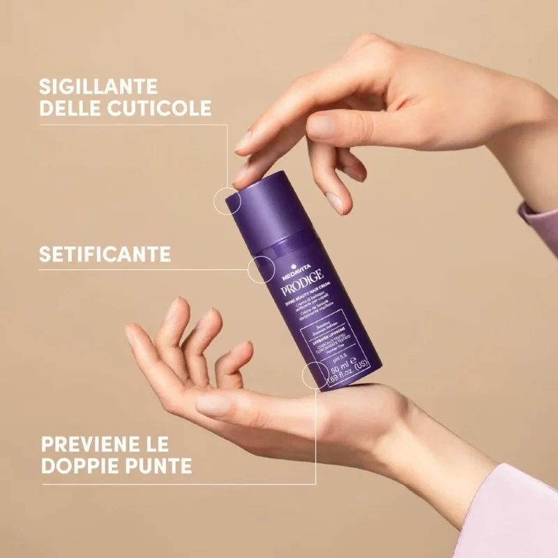 Medavita Prodige Crema di Bellezza Setificante 50ml - Crema per tutti i tipi di capelli
