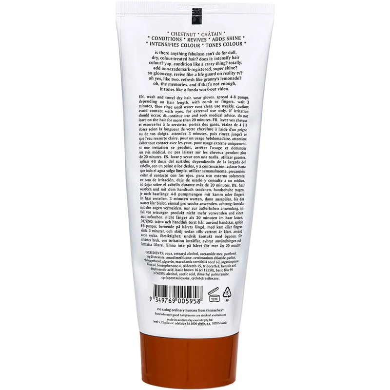 Fabuloso Chestnut Colour Boosting Treatment 220ml