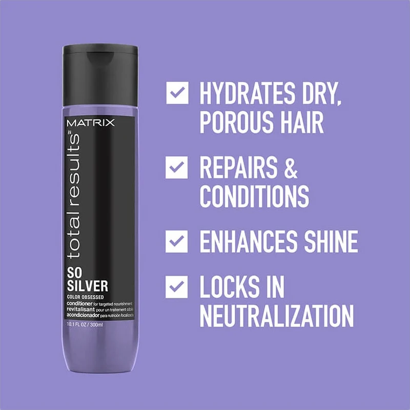 Total Results So Silver Conditioner 300ml