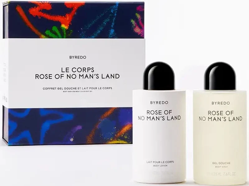 Body Wash & Lotion le Corps Rose of No Man'S Land Set Cofanetto