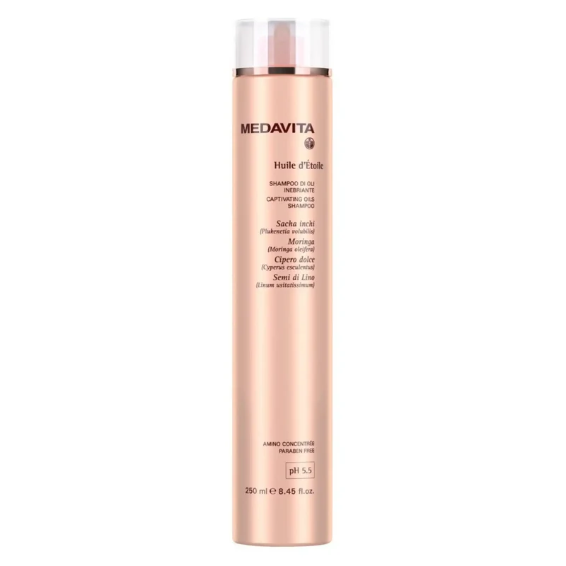 Medavita Huile D'Étoile Shampoo e Maschera - Trattamento Illuminante per Capelli Spenti