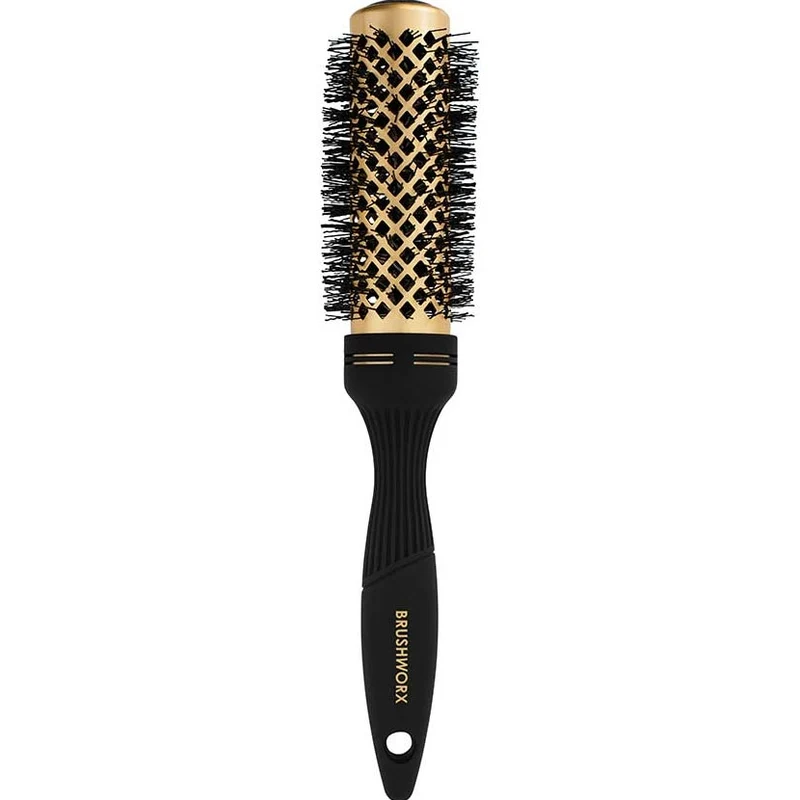 Gold Ceramic Hot Tube Brush - 50mm Medium