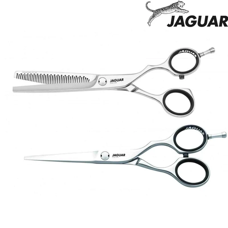 Set di forbici da parrucchiere Jaguar Gold Line Diamond Classic