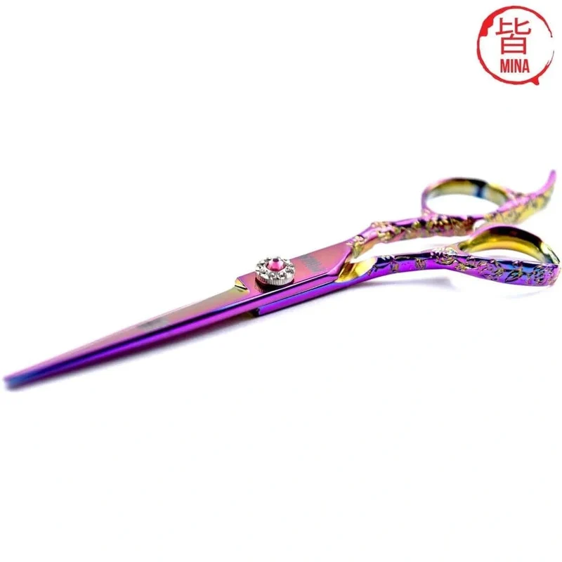 Set di forbici da taglio Mina Rainbow II Premium