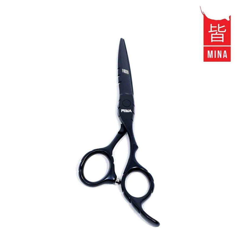 Forbici da taglio per capelli Mina Matte Black