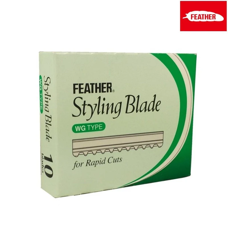 Lame Feather WG per rasoio da styling
