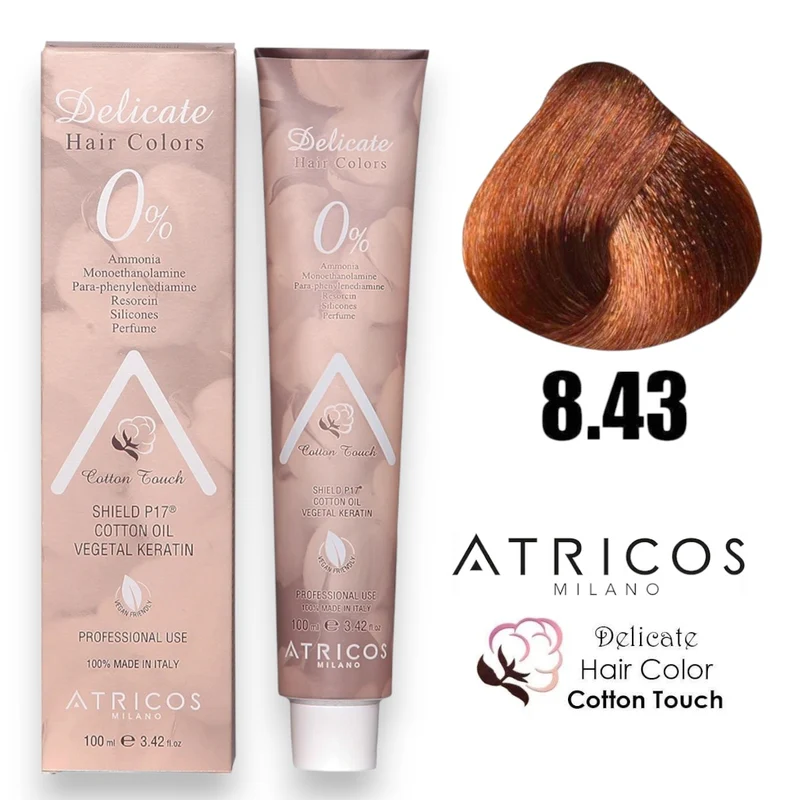 Tintura Delicate Color 100Ml N 8.43