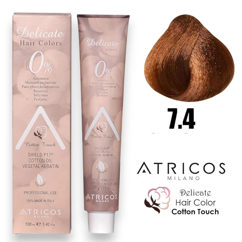 Tintura Delicate Color 100Ml N 7.4
