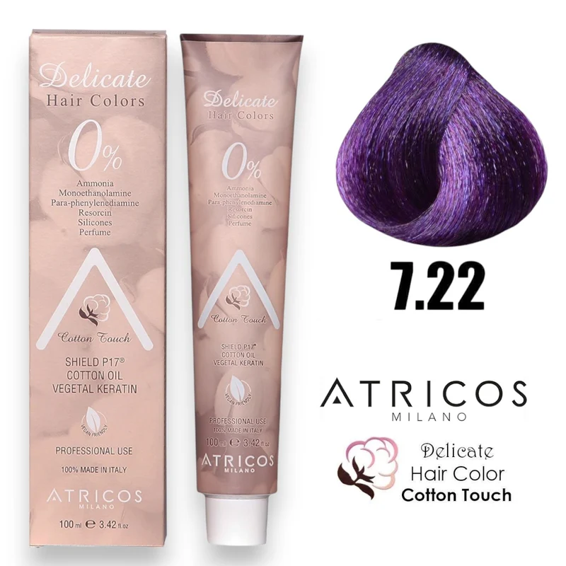 Tintura Delicate Color 100Ml N 7.22