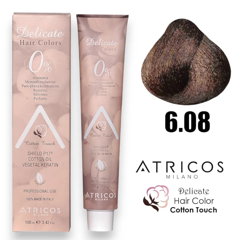 Tintura Delicate Color 100Ml N 6.08