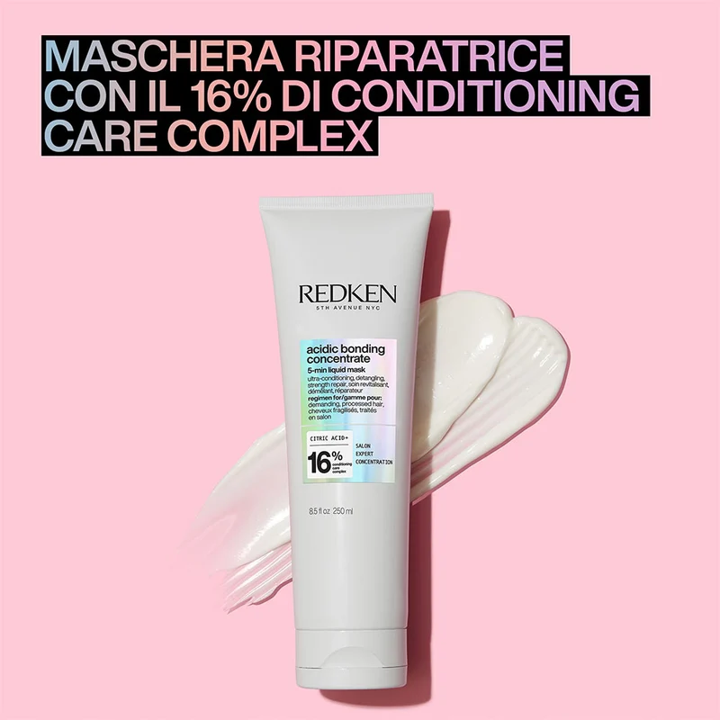 Redken Acidic Bonding Concentrate 5-Min Liquid Mask 250ml - maschera ultracondizionante