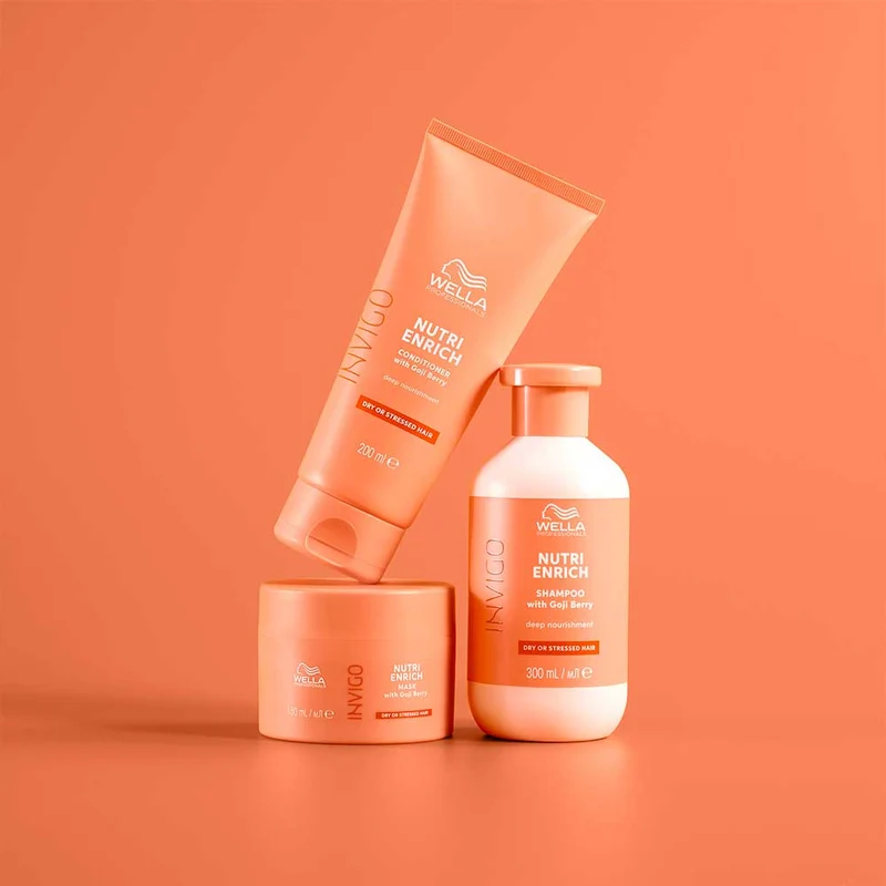 Wella Invigo Nutri Enrich Deep Nourishing Mask 500ml - maschera capelli secchi e stressati