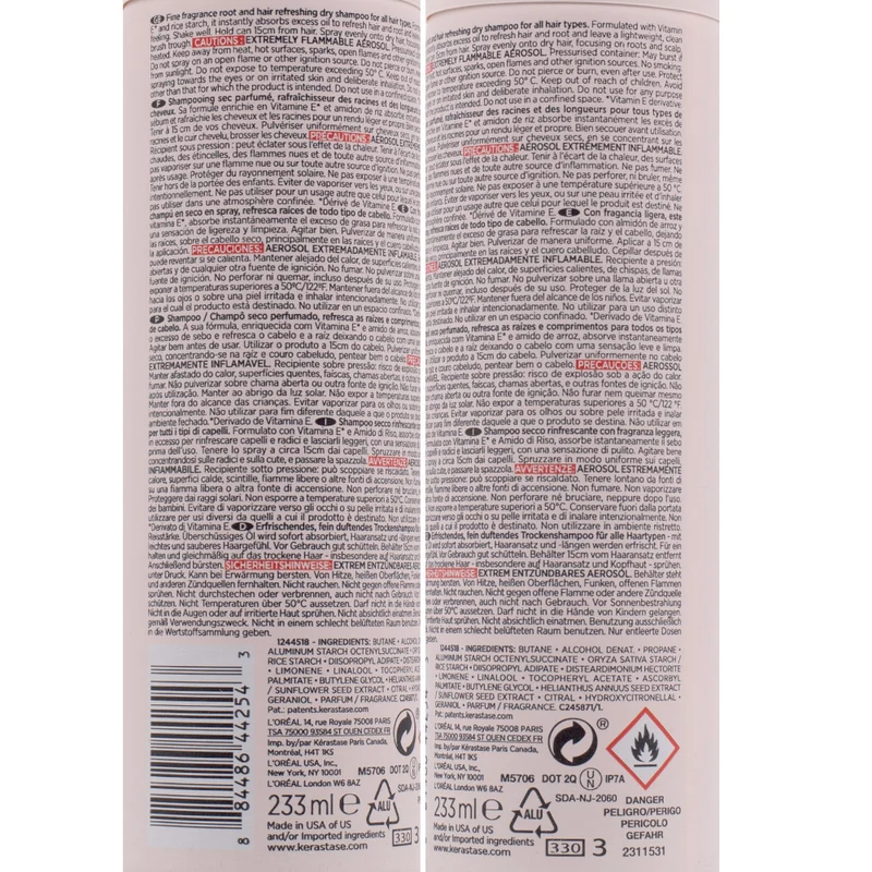 Kerastase Fresh Affair Refreshing Dry Shampoo 150g - shampoo a secco rinfrescante