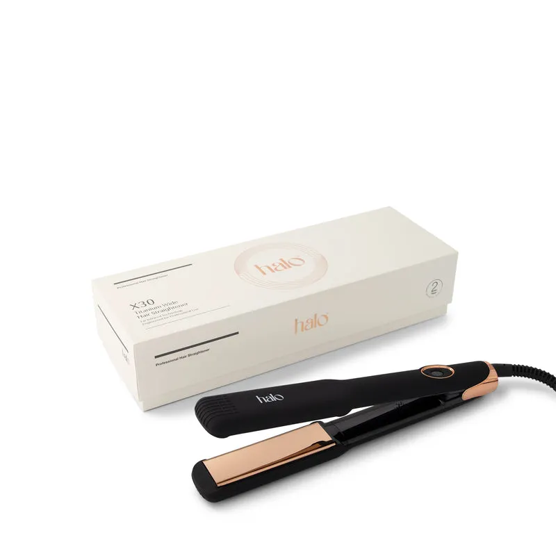 Halo X30 Titanium Wide Hair Straightener