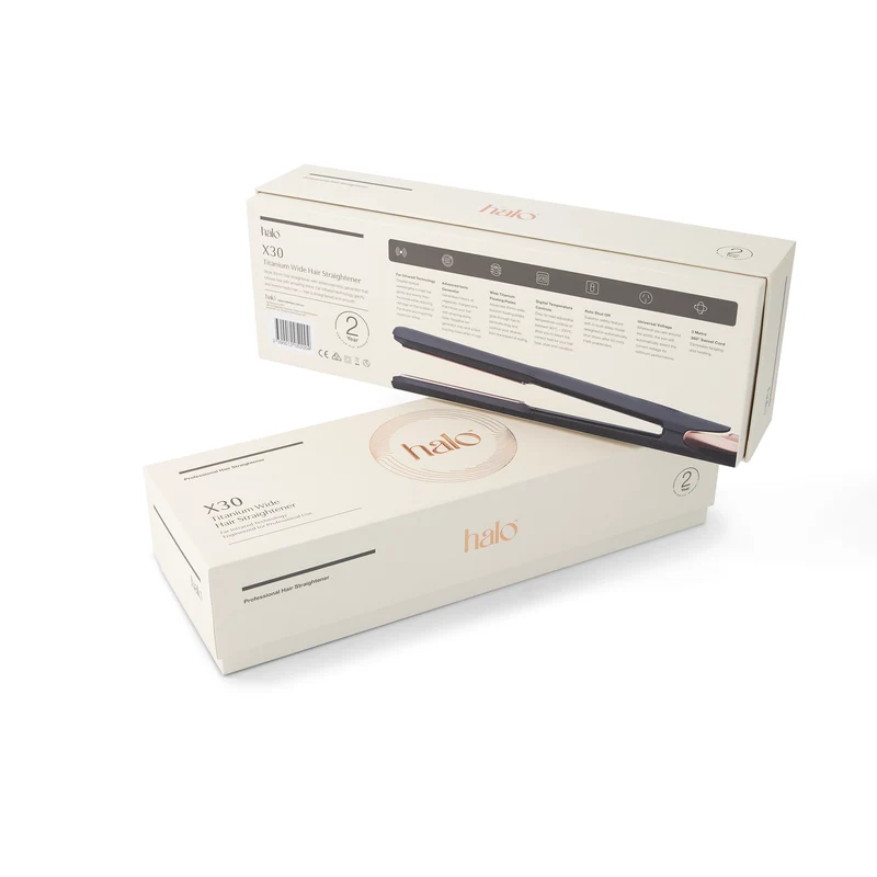 Halo X30 Titanium Wide Hair Straightener