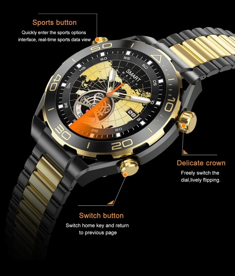 Smart Watch ultimate design z91 pro max orologio intelligente con schermo a colori da 1,52 pollici qualita eccellente